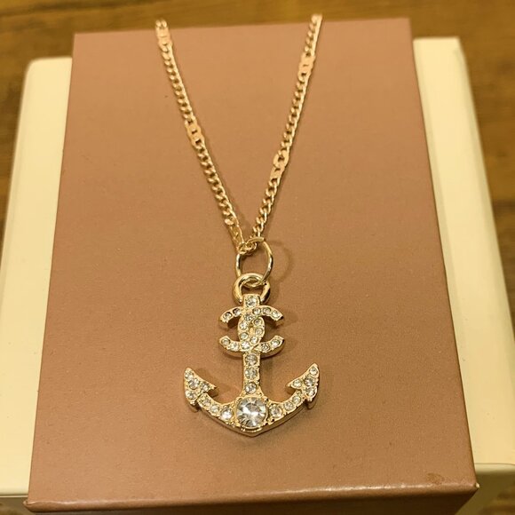 Anchor Chanel Necklace - Picture 10 of 11
